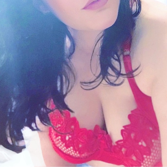 VINTAGE Sexy Red Floral Lattice Lacey Burlesque Lingerie Bra Full Figured »2 HOT - Picture 4 of 13